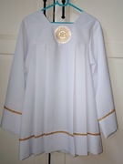 Alba komunijna dla chłopca krótka