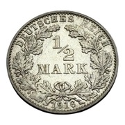 1/2 Marki 1916 E - SREBRO