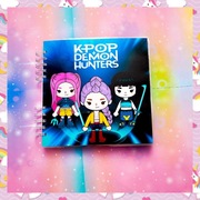 Książka na rzepy K-pop Demon Hunters toca boca, Avatar, Labubu 