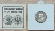 Polska,  KOPIA II RP  Wydawnictwo Nefryt ,50 marek 1923