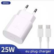 Ładowarka 25W Samsung z kablem USB-C EP-TA800 nowa biała