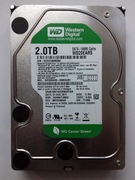 Dysk twardy WD Green 3.5" 2TB SATA