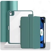 Eleganckie Etui Case na Apple iPad MINI 6 green magnetyczne + GRATIS