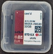 Aktualizacja map dla Kia Cee'd i Pro Cee'd Gen 5.X 