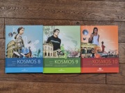 Książki Kosmos 8, 9, 10. Norweski podręcznik. Stan BDB. 
