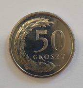 50 gr z 2013 r. Moneta z woreczka menniczego (UNC 2013)