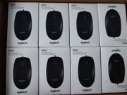 Myszka przewodowa Logitech B100 czarna