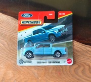 Matchbox - Ford F-150 Lightning 2022 - 38/125 - błękitny blue niebieski