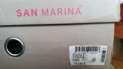 Buty skórzane ze skóry naturalnej San Marina Model Findia