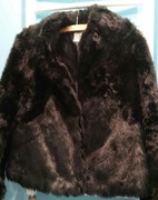 Sztuczne futerko Camaieu czarne