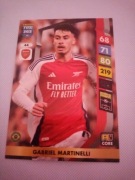 Karty Panini Fifa 365 2025  Arsenal core  Gabriel  Martinelli 44