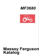Katalog części Massey Ferguson MF 3680 ENG