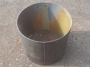 Rura stalowa 525 x 3 mm - walec przepust zbiornik grill kominek koza