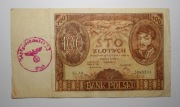 stary banknot 100 zł 1932 rzadki