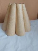 Ręcznie wykonana lampa ścienna z tworzywa sztucznego prl abażur 