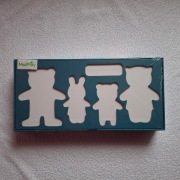 MoonDog MalPlay Klocki Magnetyczne Puzzle Ubieranie Zwierząt