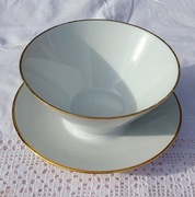 Stara sosjerka ze złoty rantem