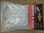 Zapięcia firankowe 100+6 szt (V6)