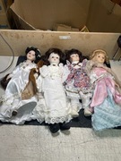 Lalki porcelanowe zestaw