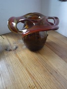 Wazon bursztynowy szkło artystyczne , Szymanowski  ZOBACZ OKAZJA