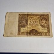 Banknot 100 złotych z 1932 roku, polska 