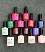 Lakiery hybrydowe CND Shellac używane