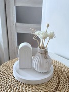 Zestaw Dekoracyjny: Wazon Tacka + tęcza