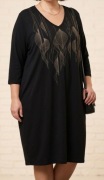 Wawa premium piękna oversize liście cyrkonie plus size xxxl 50 52 54