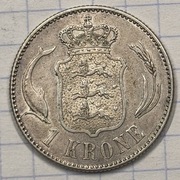 #2906 Dania 1 korona 1915  piękna 