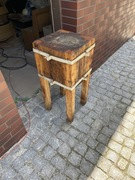 Kloc masarski 40x40 drewniany Redfox