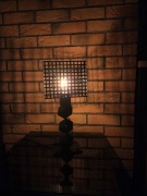 Lampa stołowa industrialna, loftowa