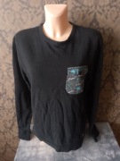 czarna bluza męska 100% bawełna