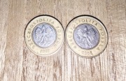 POLSKA - Zestaw 2 szt - 2 zł 2007 i 2008 -  - obiegowa (2) 