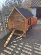 Kurnik dla 10 - 12 kur ocieplony ocieplany SOLIDNY MASYWNY