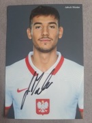 Jakub Moder oryginalny autograf! Lech Poznań Brighton Reprezentacja