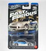 Hot Wheels Custom Acura Integra Sedan GSR Fast and Furious Graphic Remix