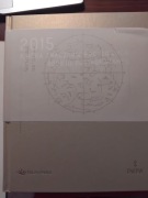 Księga Znaczków pocztowych z 2015r.