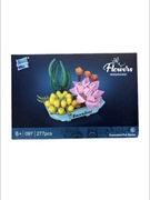 Zestaw klocków - Kwiaty w doniczce