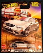 HOT WHEELS PREMIUM BOULEVARD 2008 MERCEDES BENZ CLK 63 AMG BLACK SERIES 