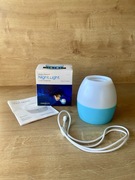 Lampka nocna dla dzieci z projektorem obrazu led Omega gwiazdy księżyc