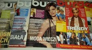 Burda 1993 1994 1996 1998 1999 2001 2003 wykroje 16 numerów