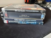Gry komputerowe BF3, SWAT 4, Władca Pierścieni, CoD 4 MW
