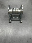 Najtaniej Rolka kablowa prosta, stalowa, łożyskowana galwanizowana,