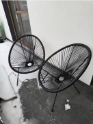 Fotele ogrodowe Jysk + pokrowce 