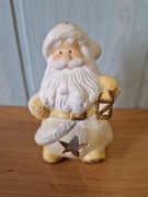 Mikołaj gwiazdor lampion na tea light 