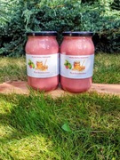 Miód Wielkowiatowy z maliną zestaw 2.40 kg Polska Pasieka 