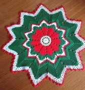 Serwetka świąteczna "Gwiazda" - Boże Narodzenie