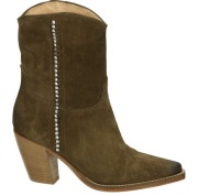 VENEZIA zamszowe skórzane botki kowbojki 40 nowe 