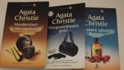 Agata Christie 3 ksiazki seria wydawnictwo Dolnoslaskie