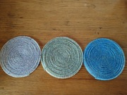 Podstawki z koralików 3 sztuki